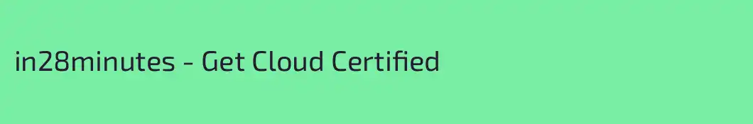 in28minutes - Get Cloud Certified